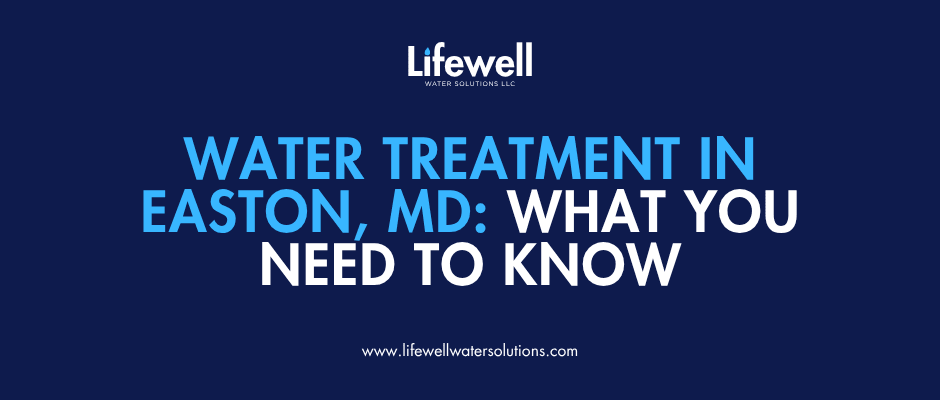 Water Treatment in Easton MD: Common Well Water Problems & Solutions for Talbot Homes - Lifewell Water Solutions LLC