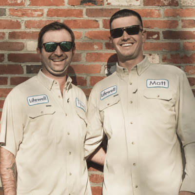 Lifewell Water Solutions owners Matt & Tyler in Queenstown, Md. 