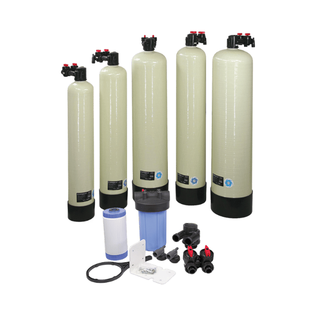 Salt-free descaling water conditioner